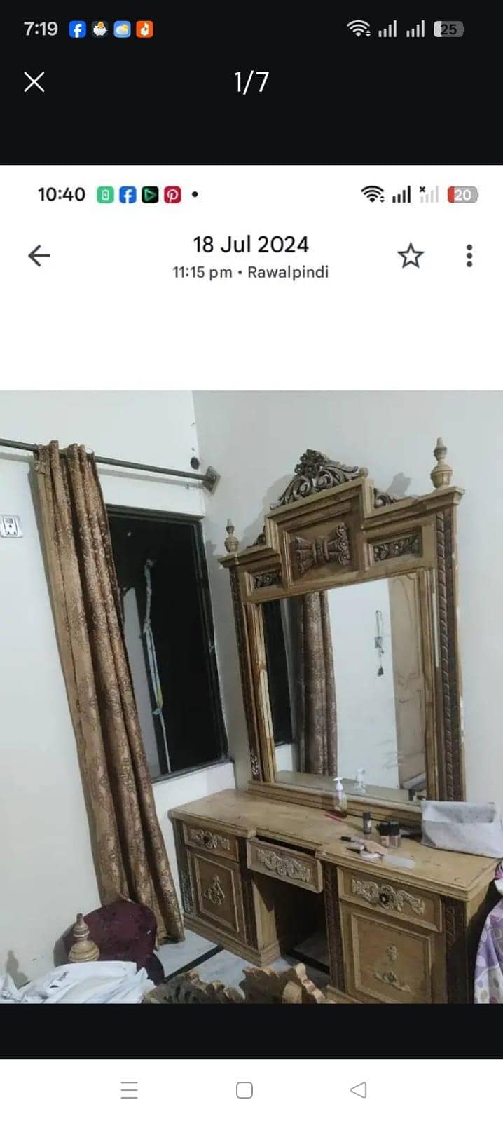 Double bed with Dressing 2