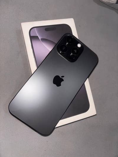 Apple iPhone 16 Pro Max Black Titanium 256GB JV
