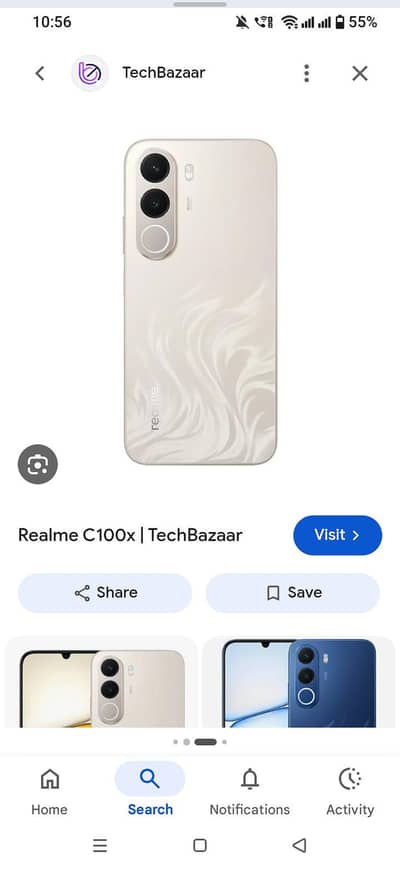 realmy c100x 8 128