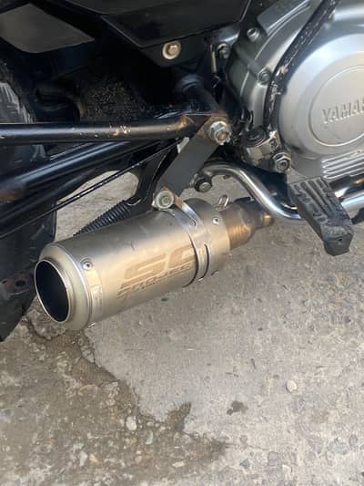 sc chrome exhaust full bass