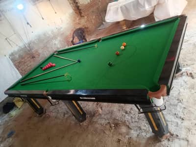 Rasson Snooker Table (5x10) - Just 4 Months Used in Mint Condition