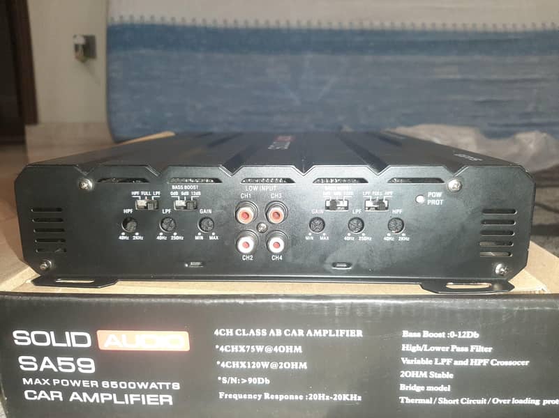 solid audio amplifier SA59 4