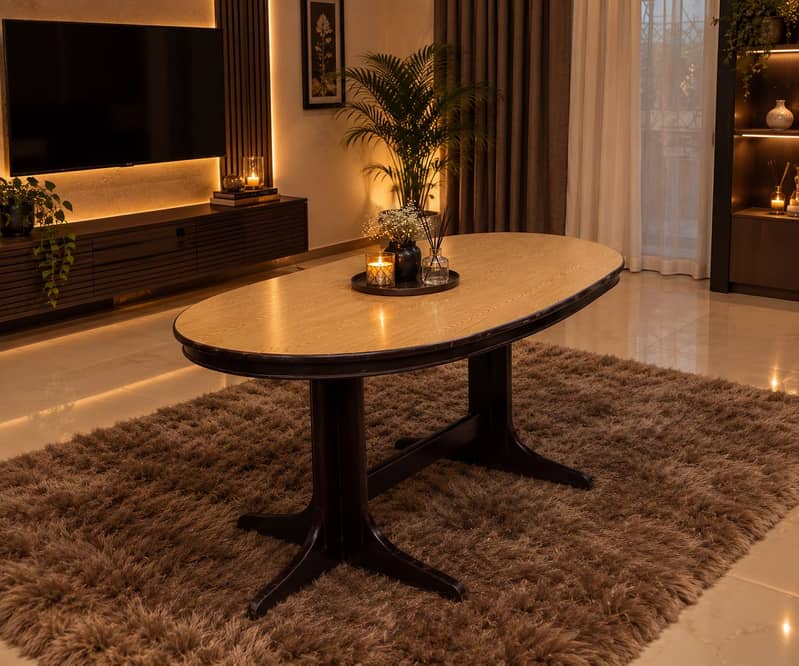 Wooden dining table 0
