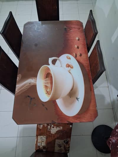 Dining table 6 seater