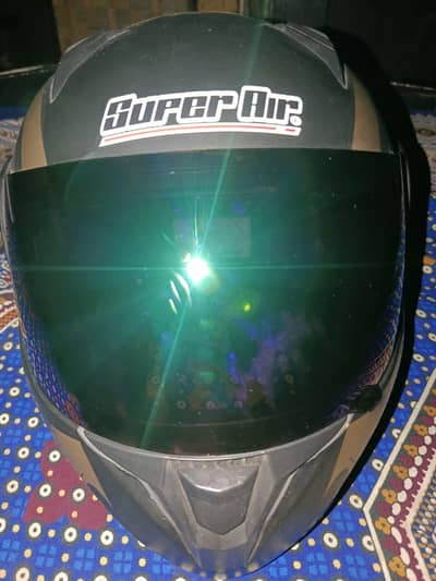 Helmet Helmet for Sale | Medium | Black/Reflective Visor | Like New
