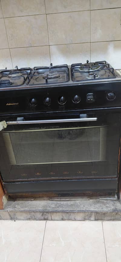 5 burneer with baking oven