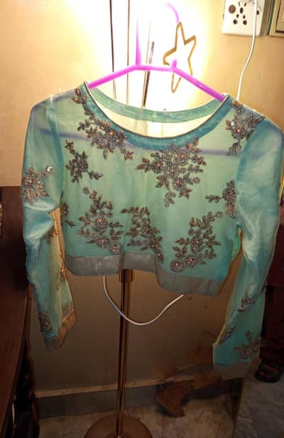 pistachio lehnga