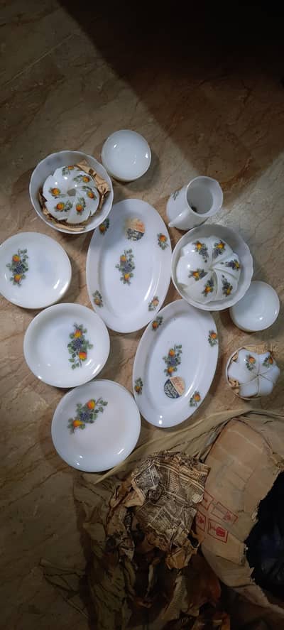 Marble Dinner Set 54 pcs