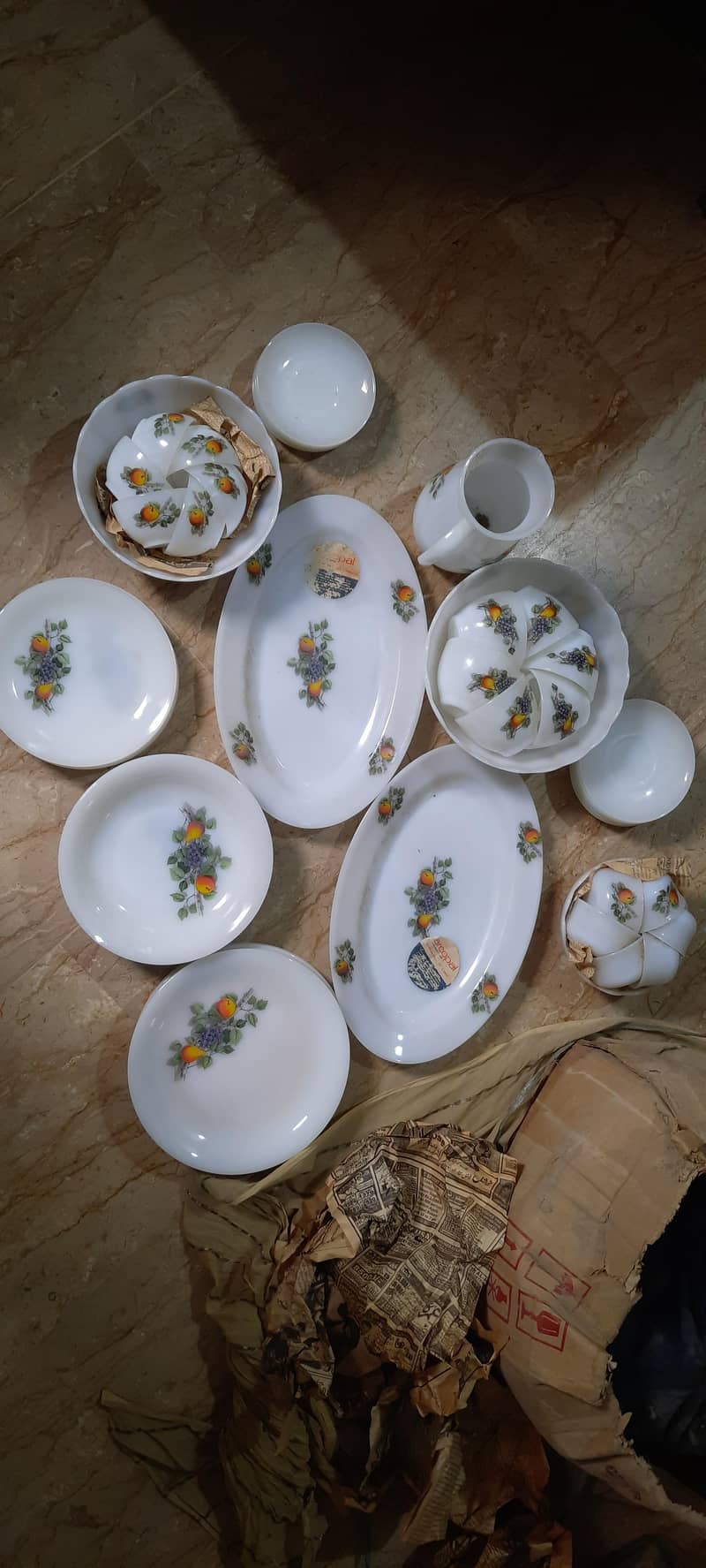 Marble Dinner Set 54 pcs 0
