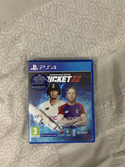 Cricket 22 ps4 disk