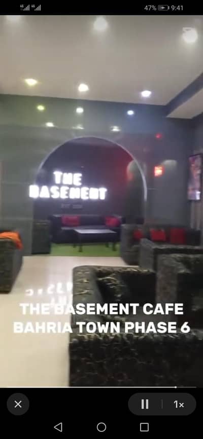 Sheesha Cafe Running For sale