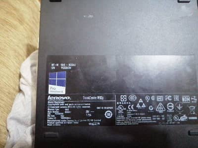 lenovo think centre m93p core i5  7 generation 8 GB ram 320  hard disk