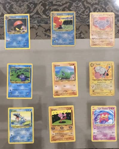 Vintage Pokemon cards