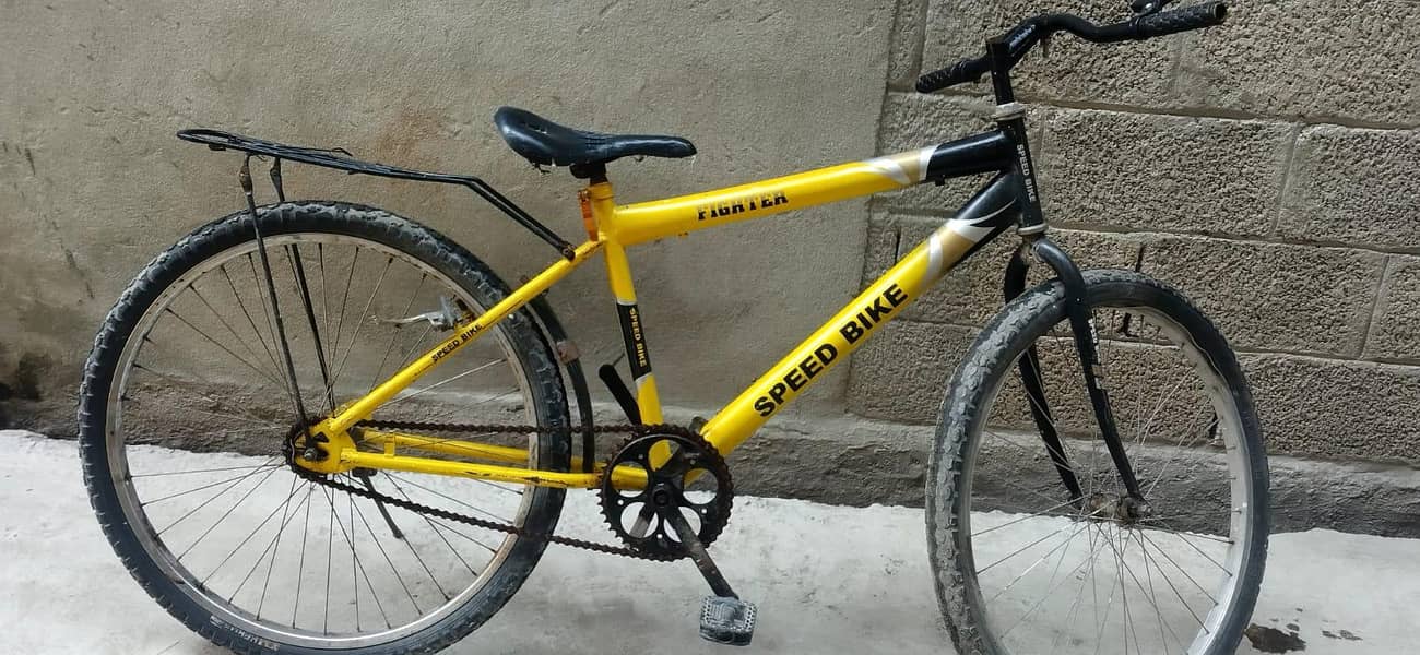 Yellow cycle good looking 1