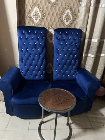 Sofa 2 seater with table