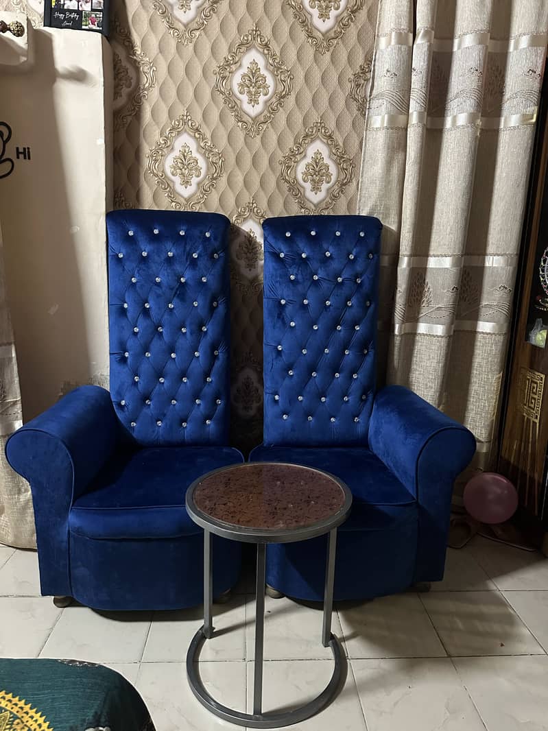 Sofa 2 seater with table 2