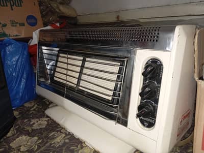 gas heater double burner