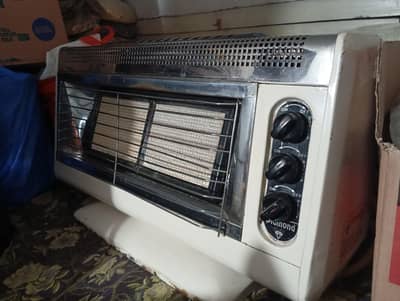 gas heater double burner