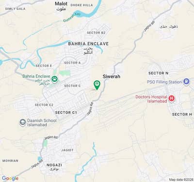 2 Bed Fully Furnished Apartment For Rent Sector C-1, Bahria Enclave Islamabad