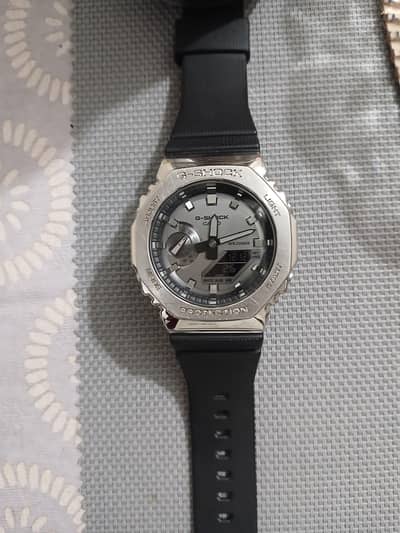 ORIGINAL CASIO  G-SHOCK GM-2100-1A (steel bezel CasiOak) - Gujranwala