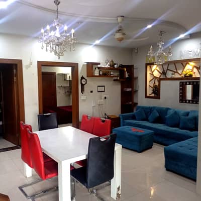 7 Marla furnished ground portion available for rent near park musjid or commercial