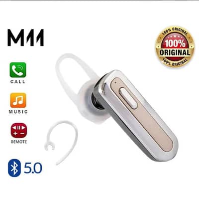 M11 Mini Bluetooth Earphone. Wireless Single Earbyd with Mic.