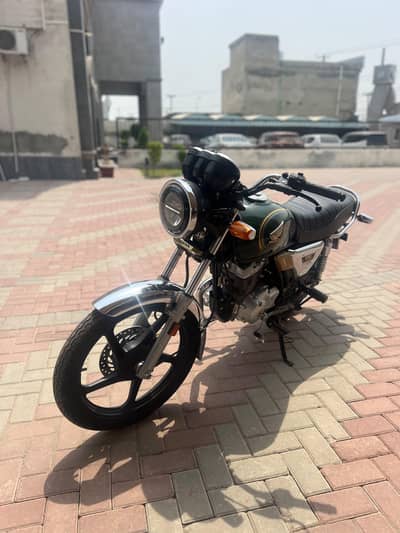 HONDA CG 150 RETRO style GREEN color