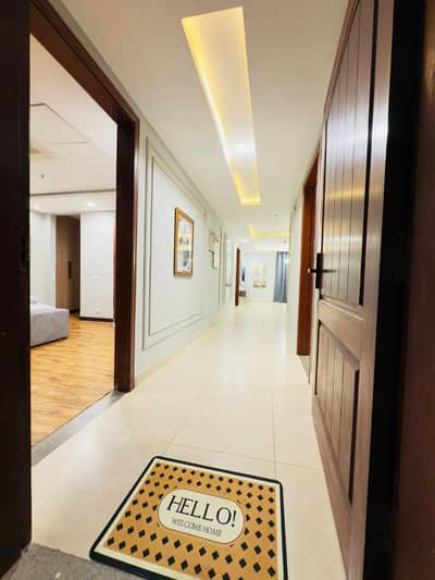 Furnished 2 BHK Apartment Gold Crest Mall DHA Phase-4 Per Day Rent