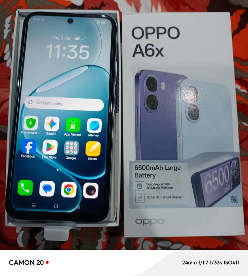 oppo A6x 0