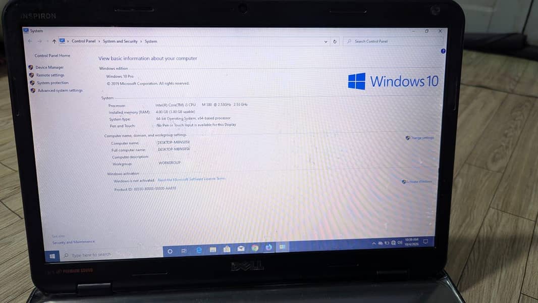 Dell Laptop 1