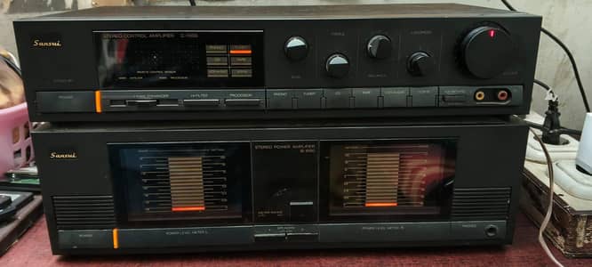 Sansui C-1000 + B-1000 Stereo System