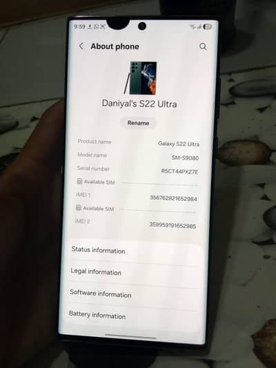 Samsung Mobile S22 Ultra