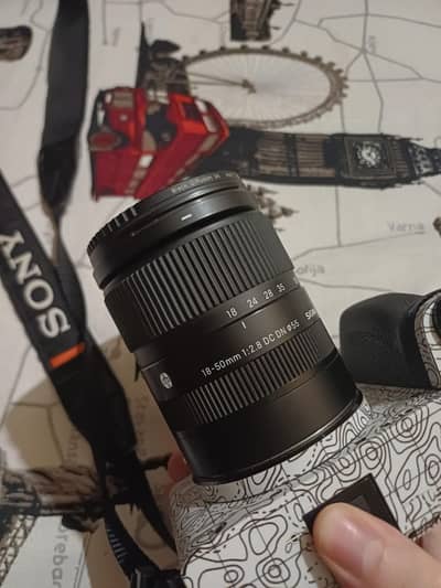 Sigma 18 to 50 mm E Mount with Black Mist filter