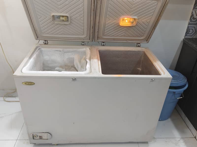 Waves Double Door Deep Freezer 5