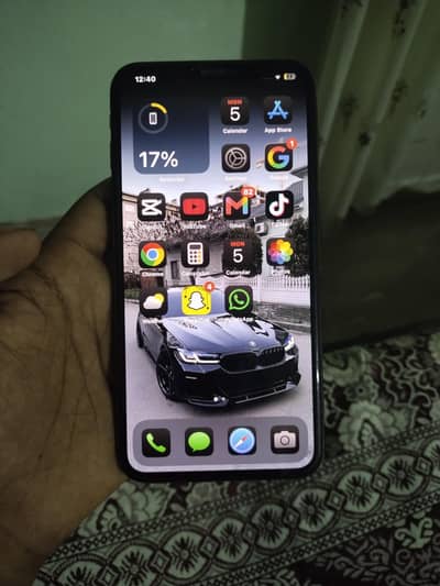 Iphone Xs max 10 by 10 all ok hai 64 gbr   exchange possible