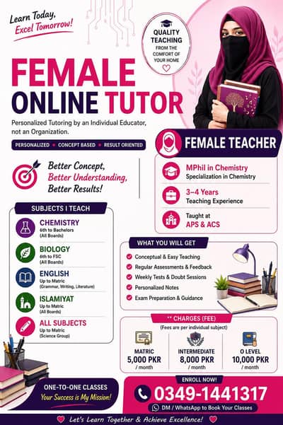 chemistry lecturer