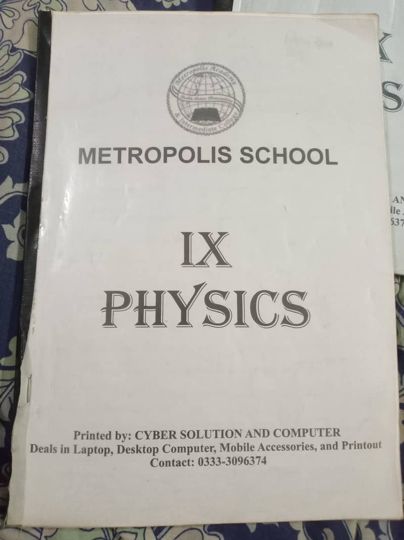 Metropolis school 9 class notes 2