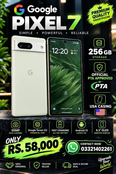 Google Pixel 7 256 Gb official approved