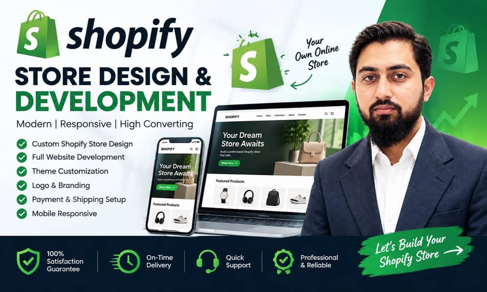 WordPress & Shopify Website / Store Development 1