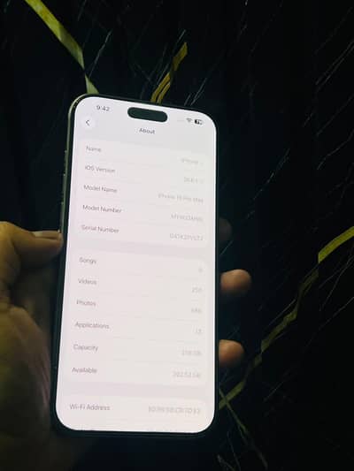 I phone 16 pro max FU