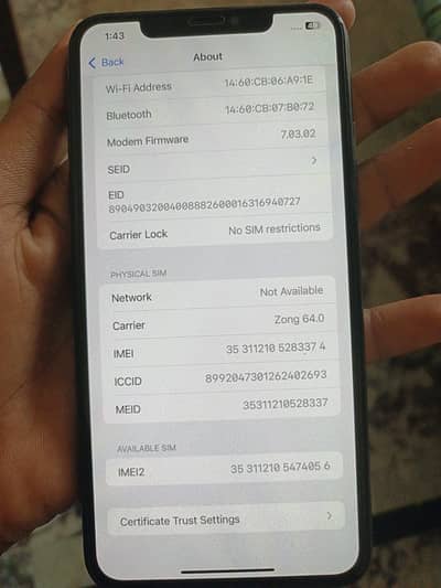 Apple iPhone XS Max