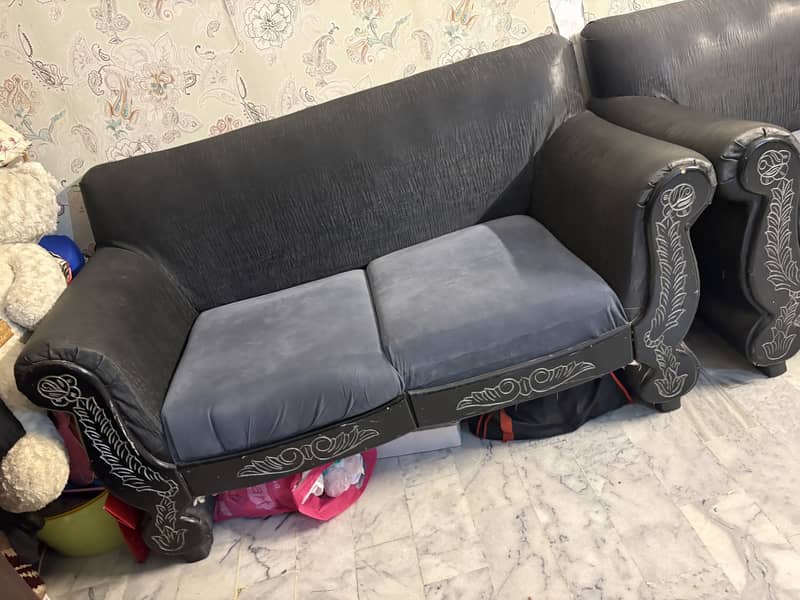 Wooden sofas 2