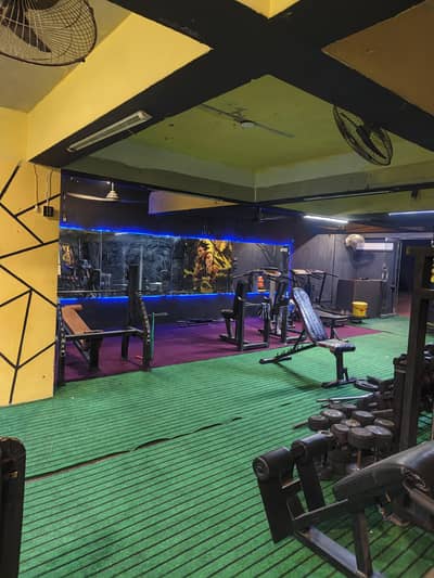 running gym setup for sale