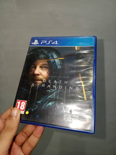 Death Stranding PS4 games disc