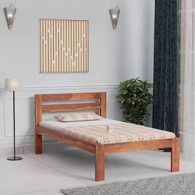 Pure Wooden Single bed