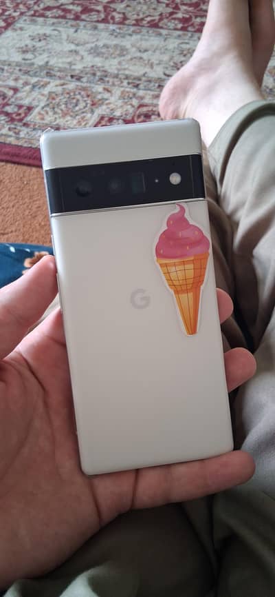 Google Pixel 6 Pro 12/128 lite shade and some cracks All okay