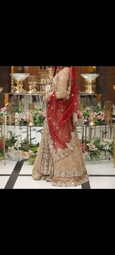 bridal lahnga in good condition