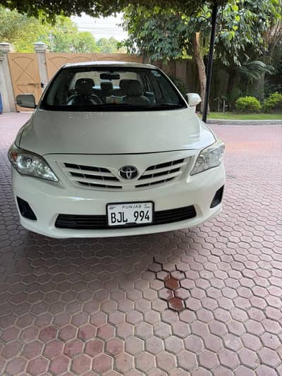 Toyota Corolla GLI 2013 one hand use