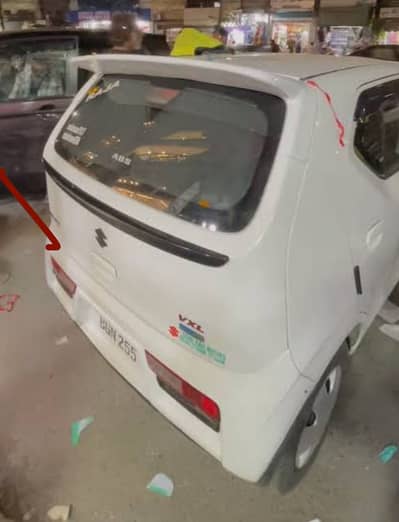 Ducktail style spoiler for cars