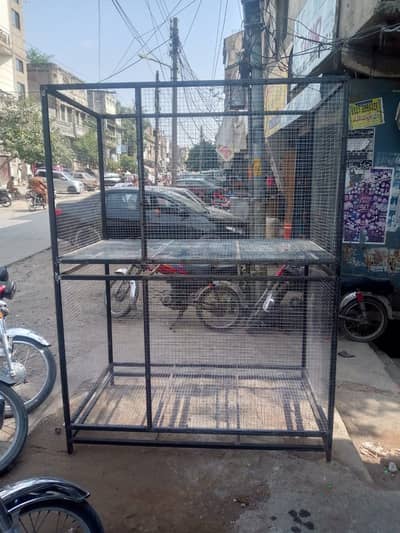 2 portion pets cage for sale